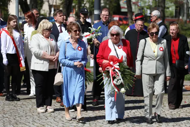 Lębork na biało-czerwono – uroczyste obchody rocznicy uchwalenia Konstytucji 3 Maja
