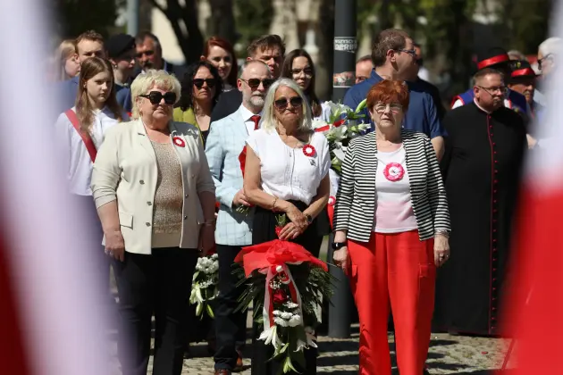 Lębork na biało-czerwono – uroczyste obchody rocznicy uchwalenia Konstytucji 3 Maja