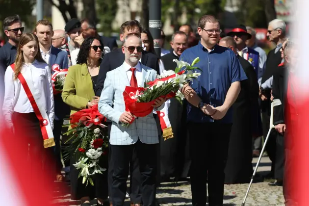 Lębork na biało-czerwono – uroczyste obchody rocznicy uchwalenia Konstytucji 3 Maja