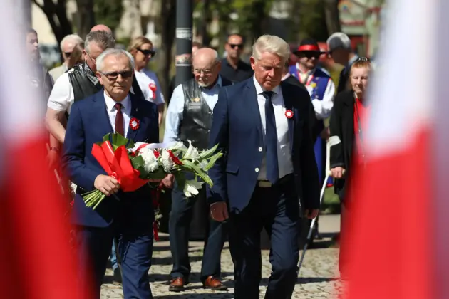 Lębork na biało-czerwono – uroczyste obchody rocznicy uchwalenia Konstytucji 3 Maja