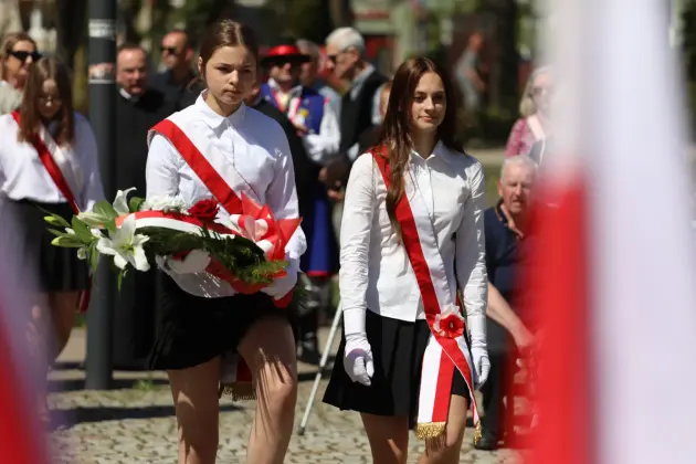 Lębork na biało-czerwono – uroczyste obchody rocznicy uchwalenia Konstytucji 3 Maja