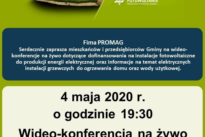 Zapraszanie na spotkanie o fotowoltaice