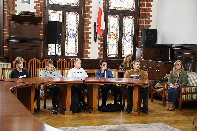 Praktyczna lekcja doradztwa zawodowego w ratuszu