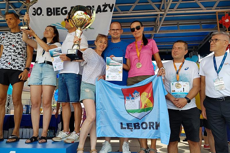 Drużyna Urzędu Miejskiego z sukcesem na samorządowym biegu w Jarosławcu