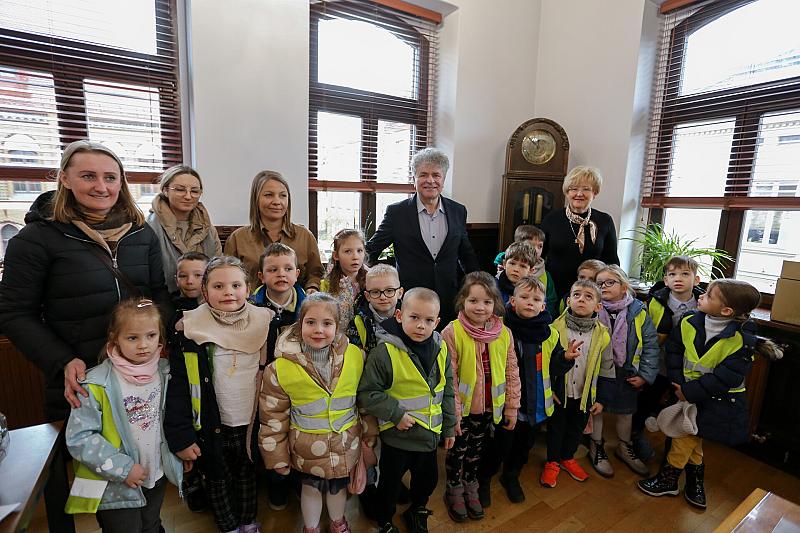 Wizyta Dzieci z Przedszkola nr 5 w Urzędzie Miasta