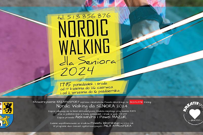 Nordic Walking dla SENIORA 2024 - rusza już 17 kwietnia