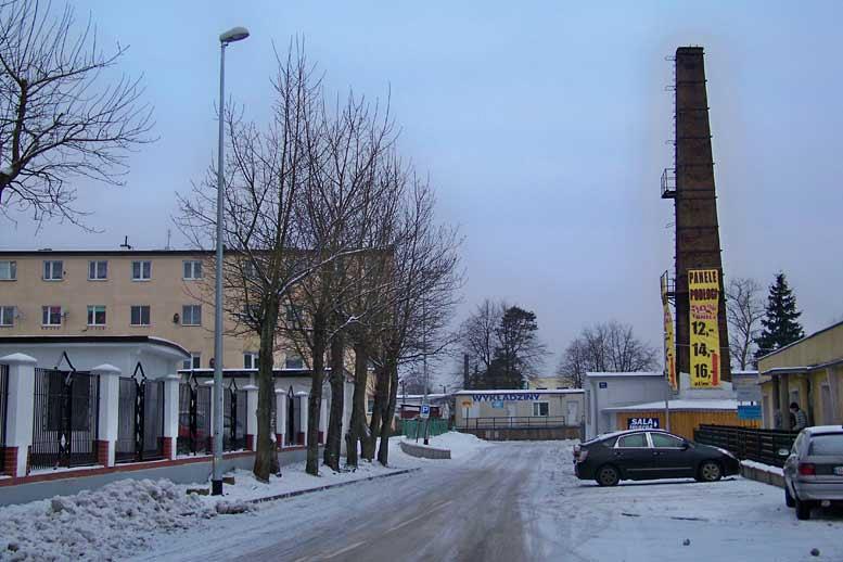 Ul. Wicka Rogali oświetlona