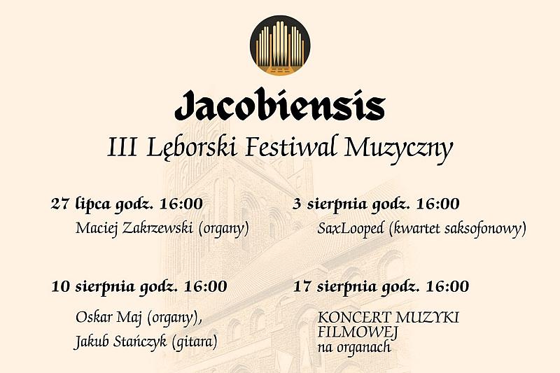 Jacobiensis – Lęborski Festiwal Muzyczny po raz trzeci