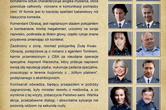 Spektakl komediowy - Zwariowany komisariat