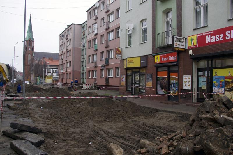 Ulica Orzeszkowej – budowa kanalizacji deszczowej