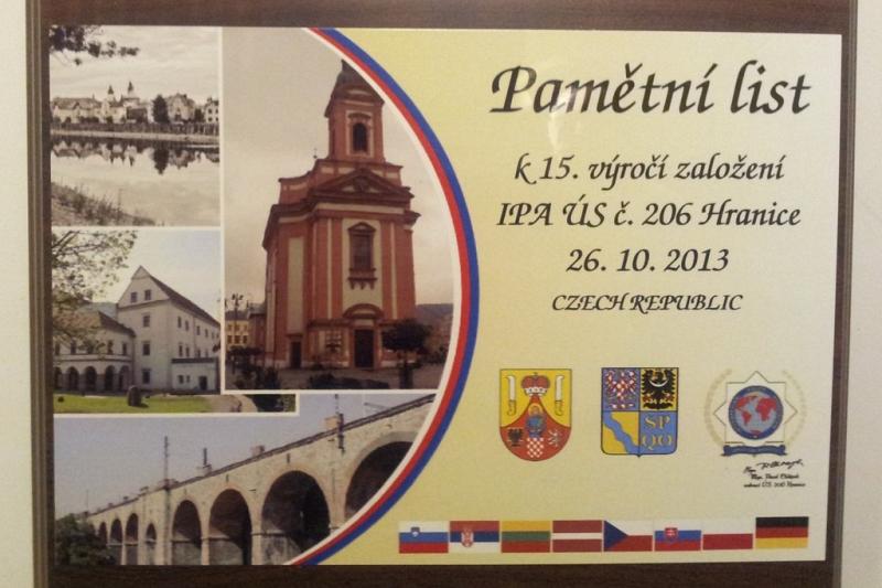 Lęborscy motocykliści na otwarciu Klubu w czeskich Hranicach