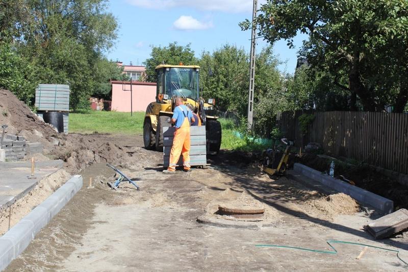 Chojnicka boczna w budowie