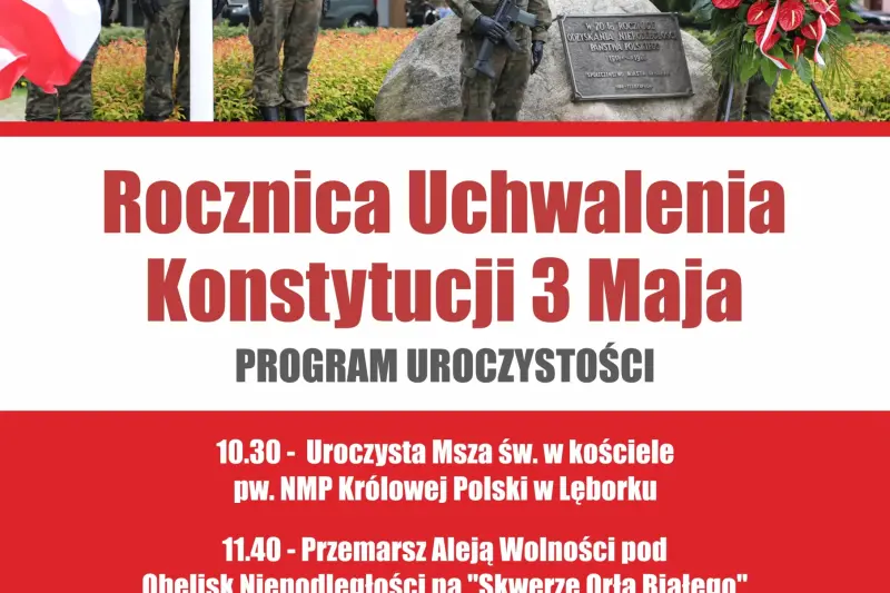 Obchody Święta Konstytucji 3 Maja oraz Dnia Flagi Rzeczypospolitej Polskiej