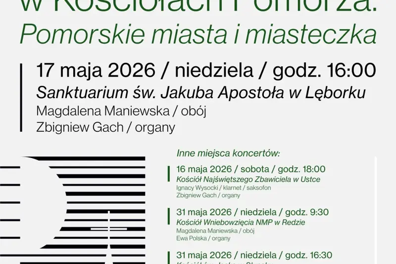 Muzyka mistrzów zabrzmi w Sanktuarium św. Jakuba Ap.