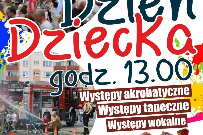 Wielkie rodzinne świętowanie w Lęborku - zapraszamy na Dzień Dziecka