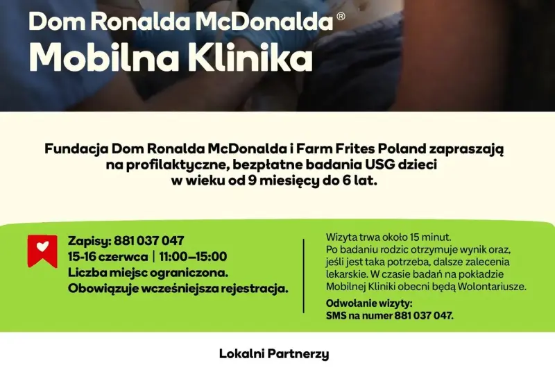 Bezpłatne profilaktyczne badania USG dla dzieci