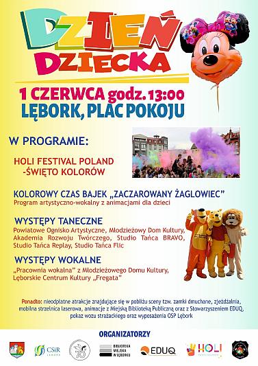 Program imprezy plenerowej z okazji Dnia Dziecka