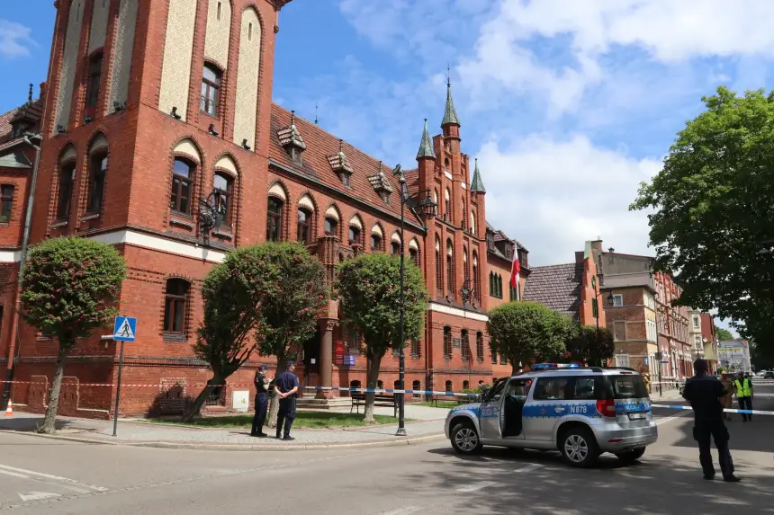 Ćwiczenia „MODRZEW 2026” w Lęborku. Służby i miejskie instytucje sprawdzały gotowość na sytuacje kryzysowe
